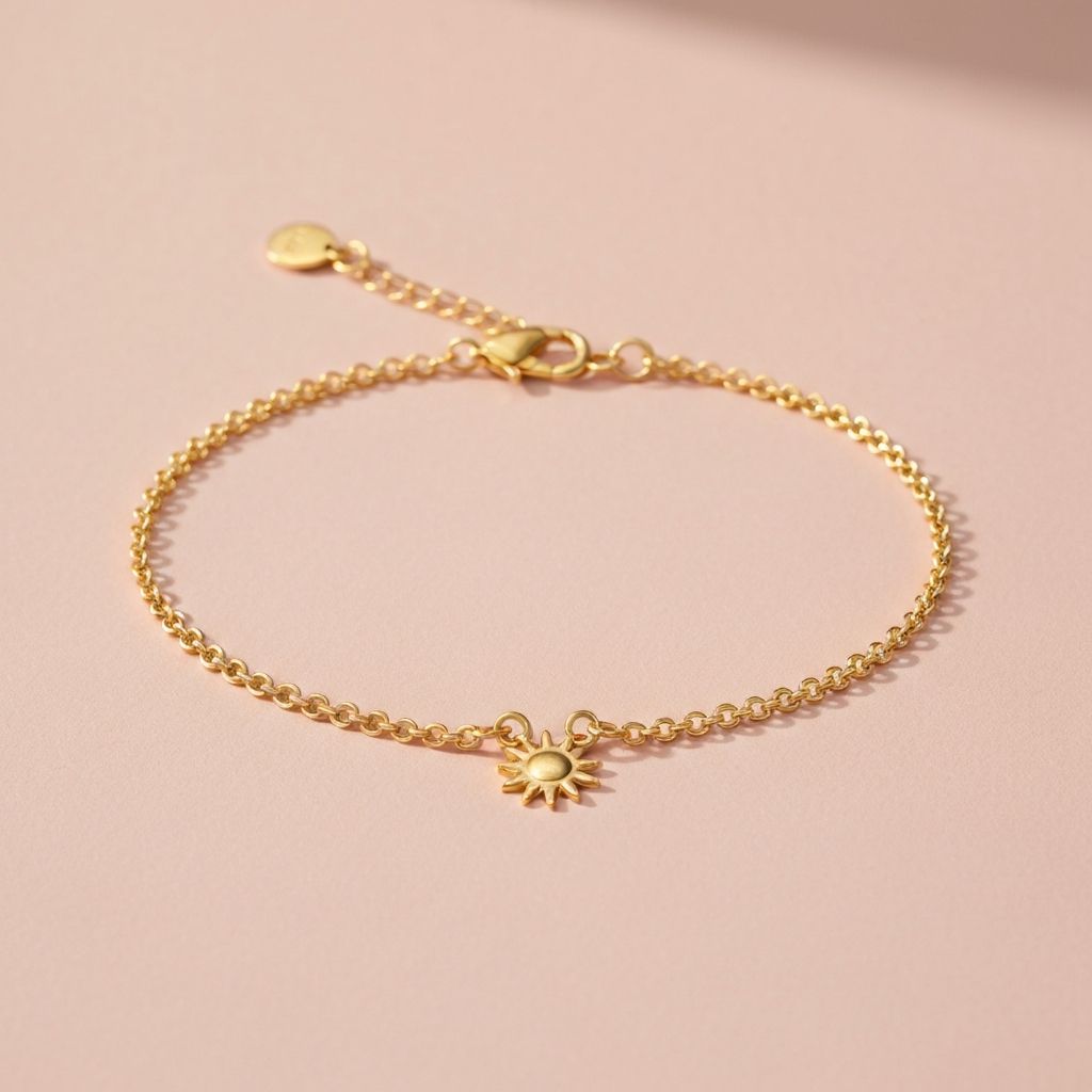 Rising Sun Charm Bracelet